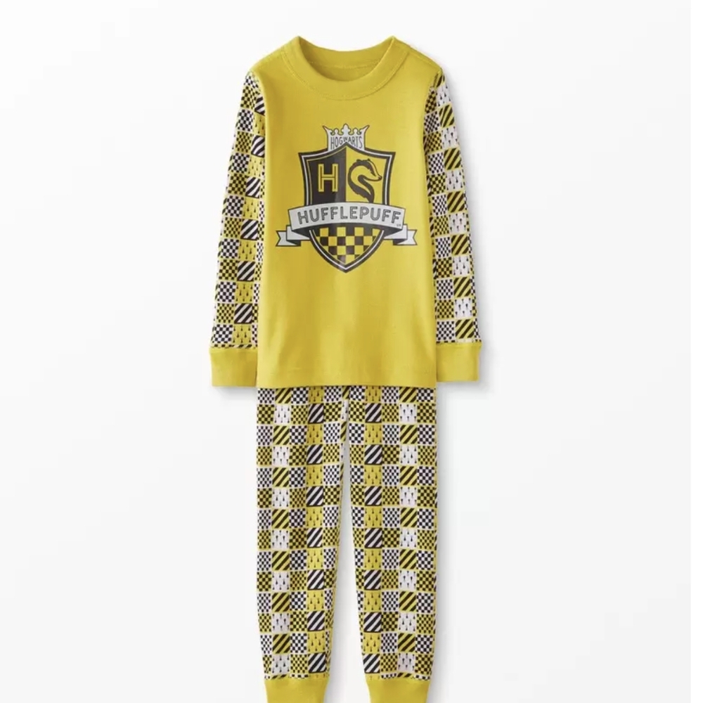 Hanna Andersson Harry Potter Hufflepuff Pajamas